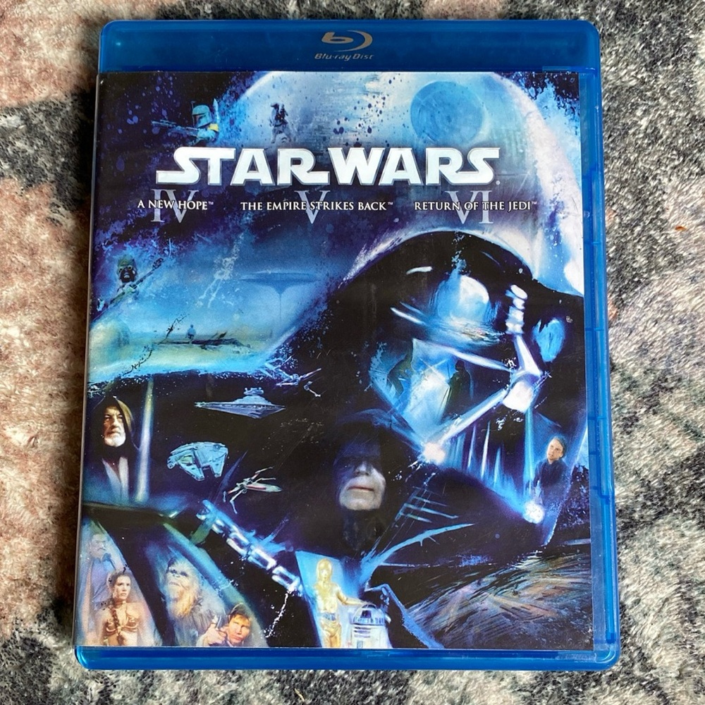 Star Wars: The Original Trilogy Episodes IV-VI (Blu-ray Disc, 2011, 3-Disc Set)